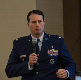 U.S. Air Force Lt. Col. William Lunsford