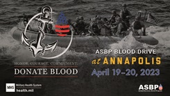 Donate Blood at USNA Blood Drive and Save Lives with the ASBP