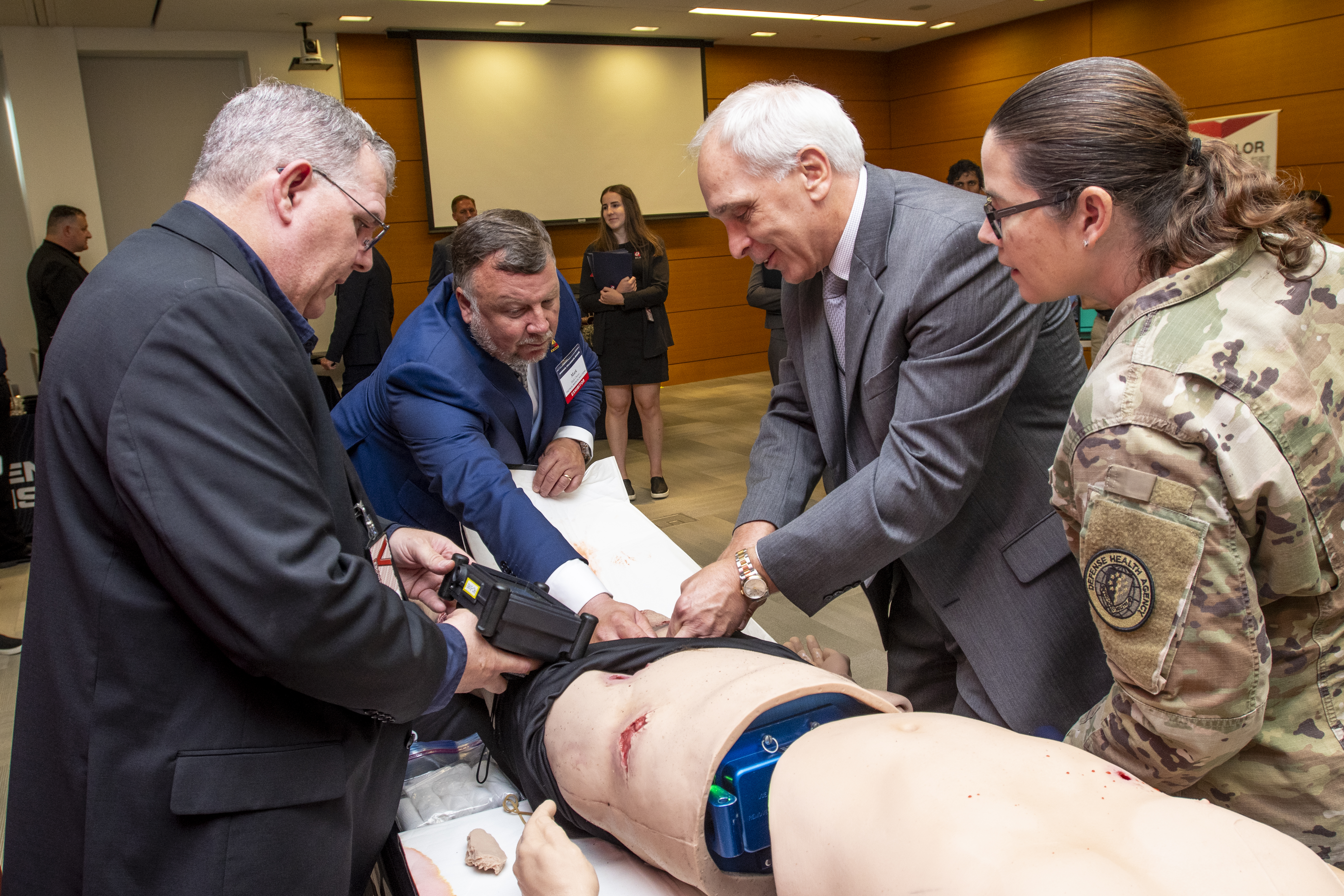 Image of Defense Health Agency Simulation Expo Shows Future of Medicine.