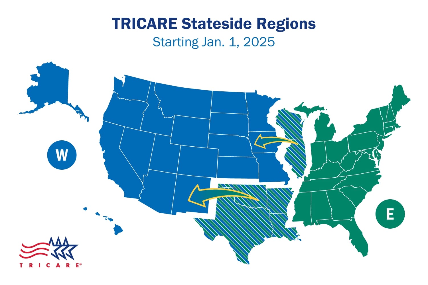 Image of Know How TRICARE Regions Are Changing in 2025.