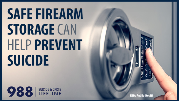 DHA-Public Health Army Suicide Study Emphasizes Firearm Storage, Safety ...