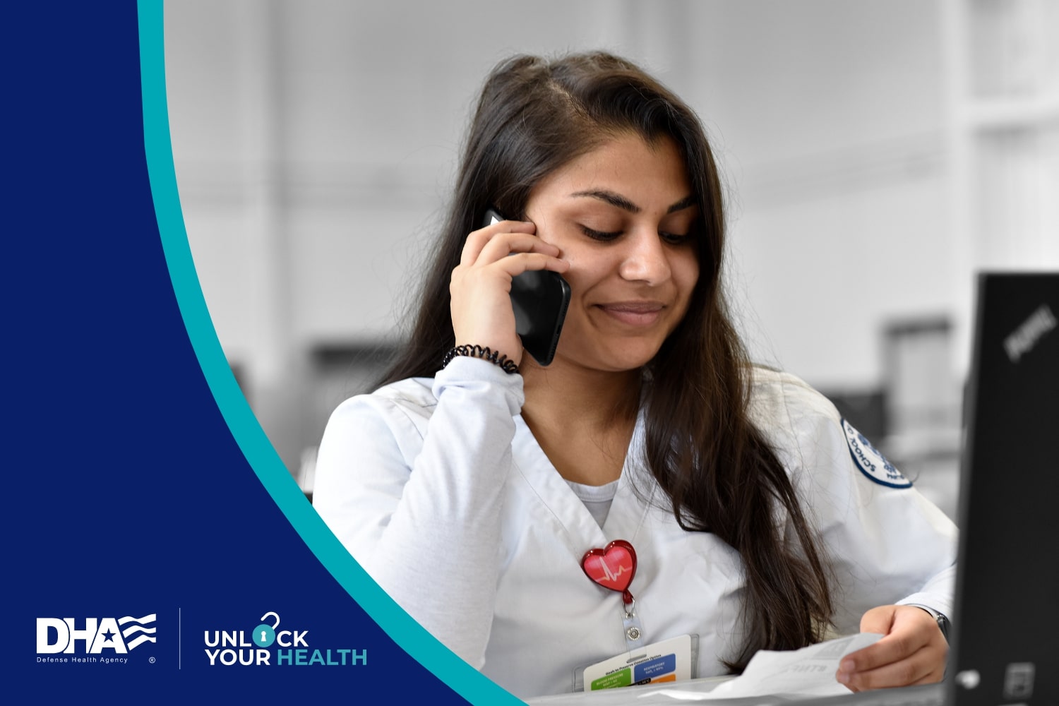 Image of Unlock Your Health Through the MHS Nurse Advice Line.