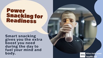 Link to Video: Power Snacking for Readiness