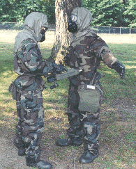 Figure 9. Testing personnel with a CAM