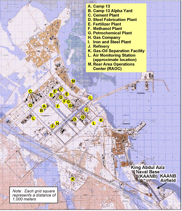 Figure 3. King Fahd industrial port and Al Jubayl, Saudi Arabia