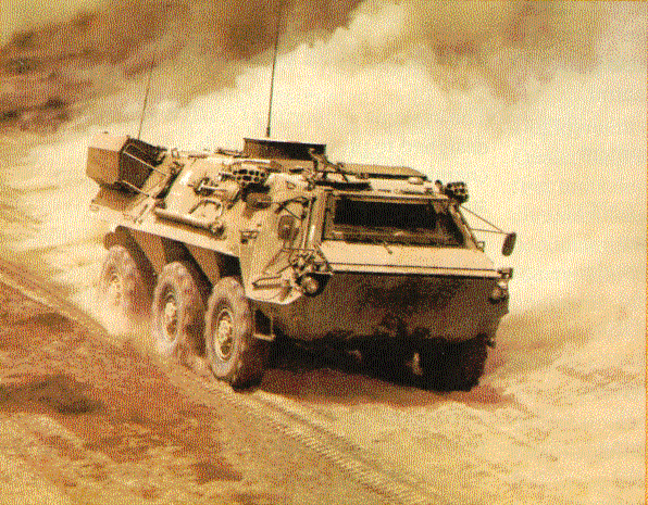 Figure 8. A Fox NBC Reconnaissance vehicle