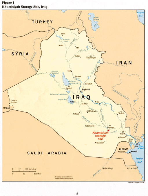 Figure 1: Khamislyah Storage Site, Iraq