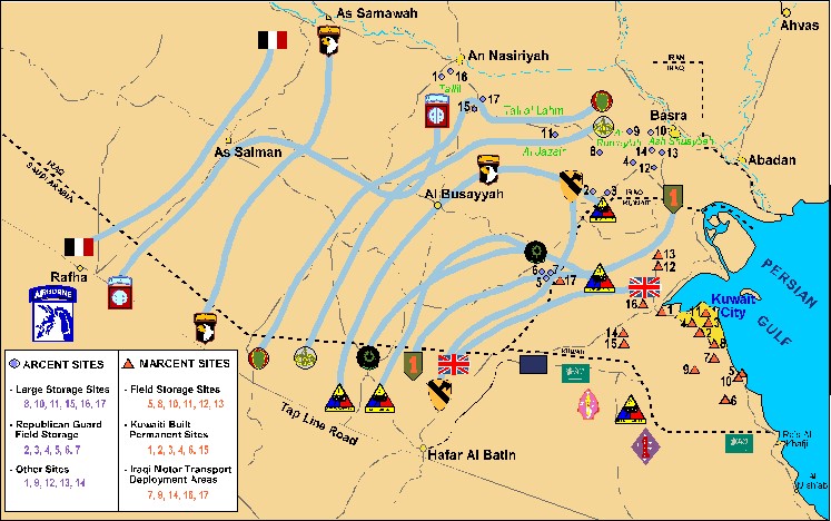 Figure 3. Ground War Movement