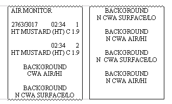Figure 11.  Fox tape, February 24, 1991