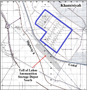 Figure 29. Tall al Lahm Ammunition Storage Area South