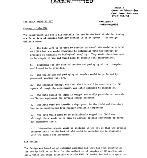 Declassified Document