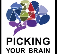 TBICoE's Picking Your Brain podcast icon.