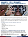 Thumbnail image of the Managing Vision Changes Fact Sheet.