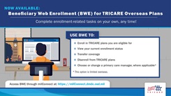 Beneficiary Web Enrollment Overseas | Health.mil