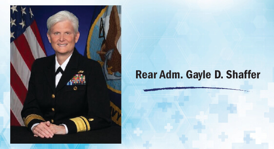 Rear Adm. Gayle D. Shaffer 