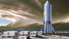 A graphic depicting Rocket Cargo, one of the Department of Air Force Vanguard programs that focuses on rapid global mobility including delivery of medical supplies. The Clinical and Operational Space Medicine Innovation Consortium, or COSMIC, created a research working group to address defense space-linked medical research gaps. This newly established collaboration between the 711th Human Performance Wing’s Human Effectiveness Directorate, the Air Force Research Laboratory and the 59th Medical Wing will serve as a platform to fuse human health and performance research capabilities and expertise across both organizations. (U.S. Air Force illustration)