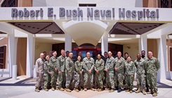  Rear Adm. Matthew Case, Chief of the Navy Medical Service Corps, visits Navy Medicine Readiness and Training Command Twentynine Palms