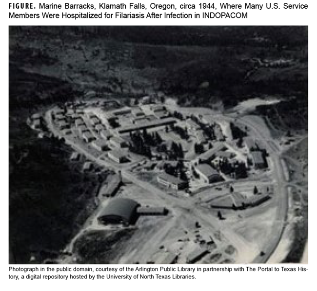 Aerial photograph of the facility at Klamath Falls, Oregon