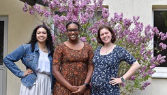 Military personnel posing for a picture