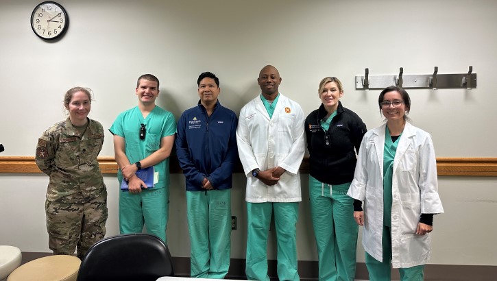 A group photo of some of the Cytopathology Fellowship Program Core Faculty, ready to teach fellows and residents. 