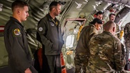 Airmen of the 354th Fighter Wing and 168th Wing collaborated and conducted a training course on the Emergency Evacuation Chamber (EEHS) portable decompression sickness chamber, Hyperlite 1, at Eielson Air Force Base, Alaska, May 3, 2024. The 354 FW flight medicine technicians and 168 WG boom operators simulated an emergency transport of a patient requiring oxygen therapy utilizing the portable hyperbaric stretcher on board the 168 WG KC-135 Stratotanker. Lt. Col. Pablo Medina, the 959th Medical Director of the Undersea and Hyperbaric Medicine Program, led the course, encompassing in-depth didactics and practical hands-on training. Participants gained comprehensive knowledge of the EEHS system, including the set-up, transport, and loading procedures. 