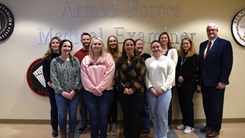 The specially trained scientists within the Armed Forces DNA Identification Laboratory (AFDIL) 