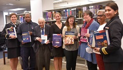 Military personnel posing for a picture