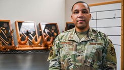 Military personnel posing for a picture