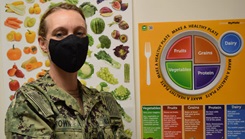 Military personnel posing for a picture