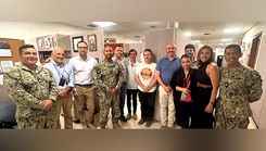 The Information Management Department (IMD) team at U.S. Naval Hospital Rota