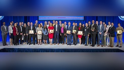 Researchers with the Military Health Systems posing for a photo