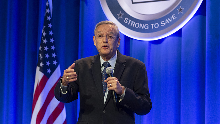 Image of Assistant Secretary of Defense for Health Affairs Dr. Lester Martinez-López believes that his current position “is a calling.” Following a 27-year military career, he spent his civilian life in public service before being nominated by President Joe Biden in 2022. (Photo credit: Robert Hammer, Military Health System).