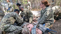 Military personnel during Operation Commanding Force