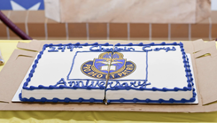 249th Chaplain Corps birthday cake at Womack Army Medical Center