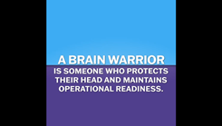 Be a Brain Warrior: Protect. Treat. Optimize.