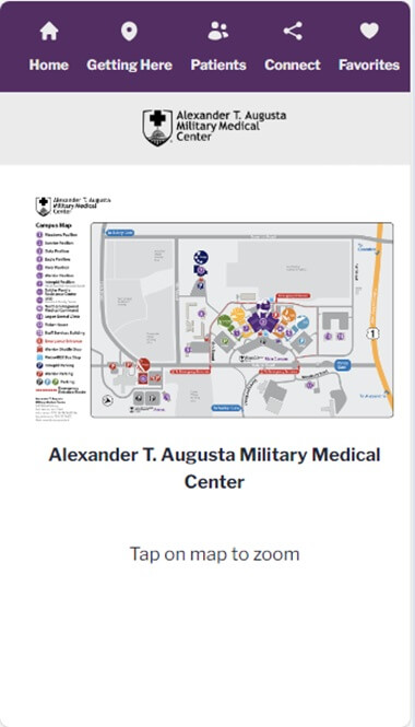 Alexander T. Augusta Military Medical Center App Screenshot