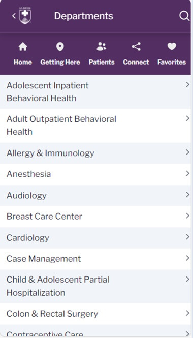 Alexander T. Augusta Military Medical Center App Screenshot