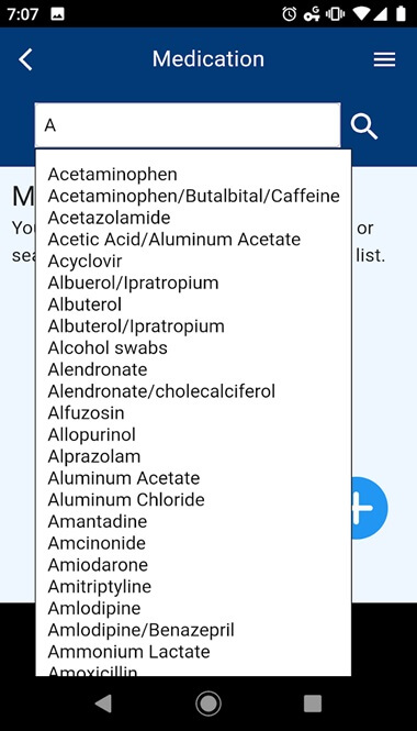 DHA Medcard App Screenshot