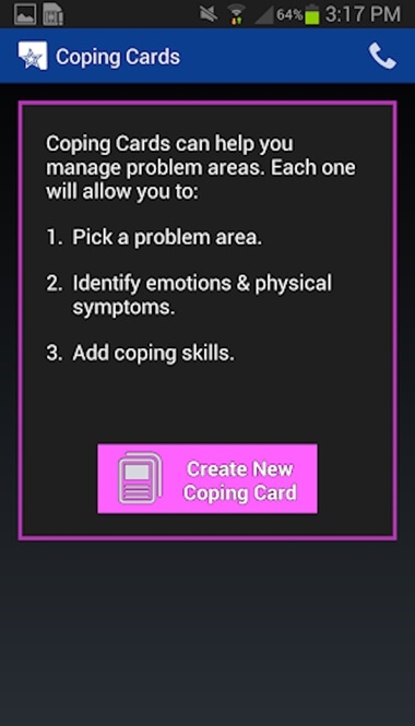 Virtual Hope Box App Screenshot